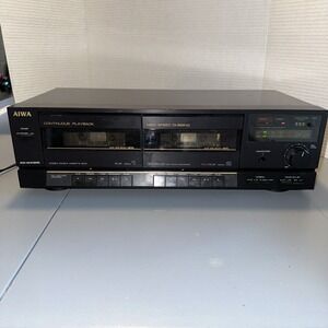 Aiwa AD-WX505 Double Cassette Deck High Speed Dubbing